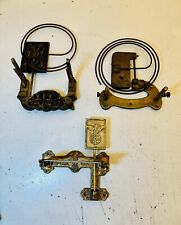 3x Werkshalterung Tragstuhl Werkschlitten für Regulatoren Freischwinger