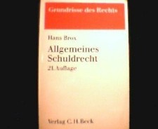 Allgemeines Schuldrecht