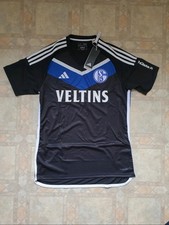 FC Schalke 04 Trikot Gr. M Veltins Neu Adidas Schwarz Retro Vintage S04