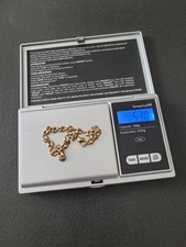 Bohnen Armband 333 Gold ca 5,3 Gramm ca 21,50 cm