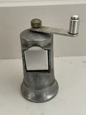 Vintage Perfex 4" Aluminiumguss Pfeffermühle Mühle Made in France Gewürz Salz
