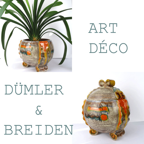 Art deco keramik bowle dümler - art,