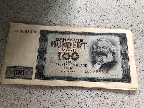 100 mark ddr 1964 za - x,