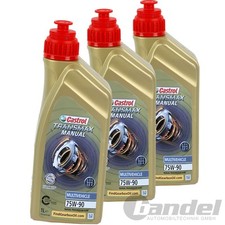 3x1L CASTROL TRANSMAX MANUAL MULTIVEHICLE 75W90 GETR.ÖL passend für WSD-M2C200C