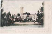 alte Ak Riesengebirge, Schloss Erdmannsdorf,  gelaufen 1905