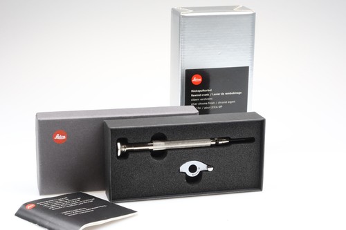 Leica rückspulkurbel silber - leica,