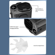 Wearable Waist Fan Portable