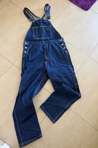 Dunkelblaue latzhose von levis - latzhose,