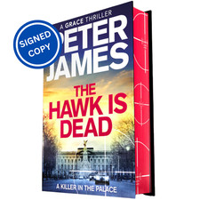 Signed Book - The Hawk Is Dead by Peter James First Edition 1st Print