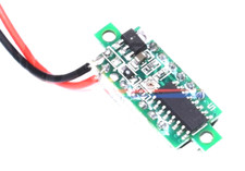 LED Digital mini Voltmeter Anzeige Spannung 0.28 Zoll Display 3V-30V