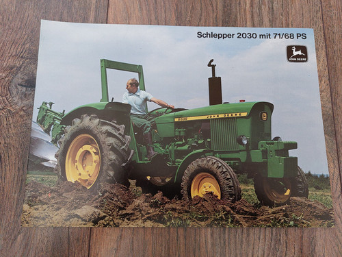 Original prospekt john - prospekt, deere
