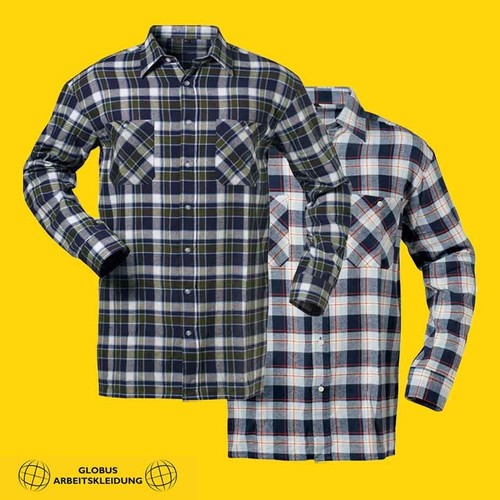 Flanellhemd arbeitshemd - flanellhemd,