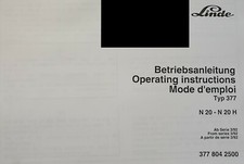 Betriebsanleitung - Linde