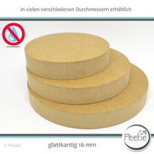 Holzscheibe mdf mm - 1x,