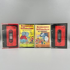 4 Benjamin Blümchen Sonocord Kassetten Hörspiel Kinderarzt Osterfest Skiurlaub