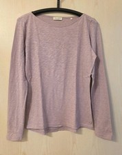 Marc O'Polo Langarmshirt, Gr. M, hell lila, flieder, Longsleeve, Slub Jersey