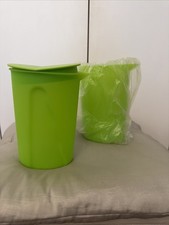 Tupper Junge Welle 1 Liter Kanne mit Kippdeckel – Servierkanne, Lindgrün, NEUW. 