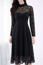 Abendkleid 36 S Schwarz Marc