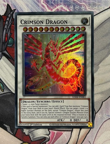 Yugioh crimson dragon - yugioh!,