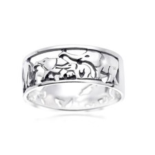 Materia damen ring elefanten - damen,