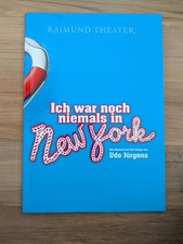 Musical Programmheft Ich War