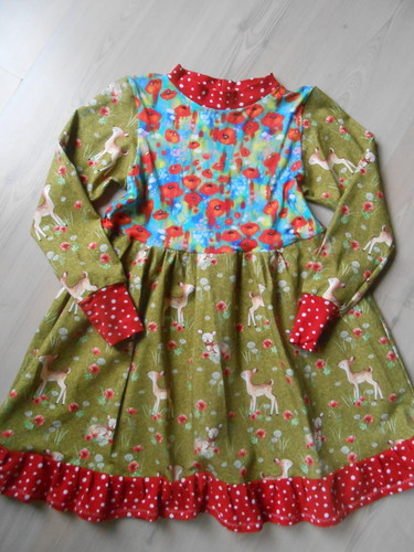 Jersey dreh kleid 128 134 - jersey-dreh, gr.