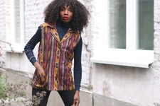 Vintage Muster Weste Boho