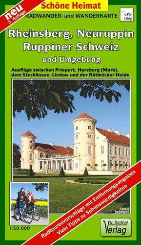 Radwander und wanderkarte - und,