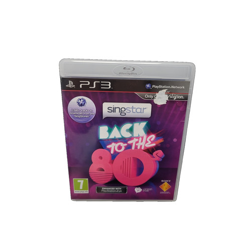 Singstar back the 80s ps3 - singstar, to