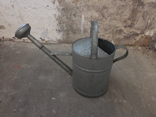 Giesskanne zink metall l - giesskanne,