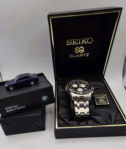 Herren quarz bmw chronograph - ,