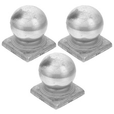 3 Stück Zaunpfostenkappen aus