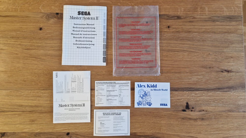 Sega master system inlay l - sega,