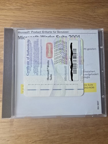 Microsoft works suite 2001 - works,