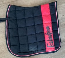 Eskadron Big Square Navy Pink Dressur Schabracke WB Wie Neu