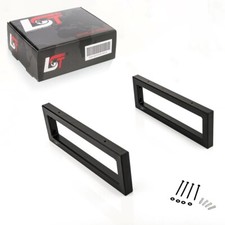 2x Wandkonsole matt schwarz