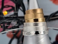 SterlingSilber 925Ring Freundschaft Verlobung 4 mm breit Trauring auch vergoldet