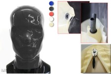 ☀️☀️ LATEXTIL ☀️☀️ - Latexmaske "ERGONOMISCH NASENSCHLAUCH" - latex mask rubber