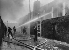Fire at the Domestos factory