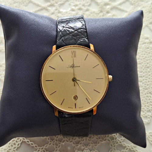 Alpina quartz herrenuhr 1986 - quartz,