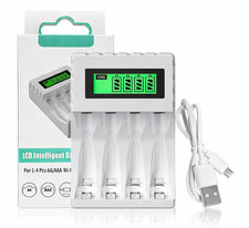 Battery Charger for 1-8 AAA AA