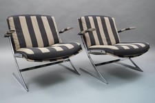 2x Lounge Chair „Lobby“ von Preben Fabricius für Arnold Exclusiv 1972 AIO