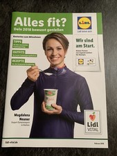 „Alles fit?“ - Magdalena Neuner Lidl Werbeheft