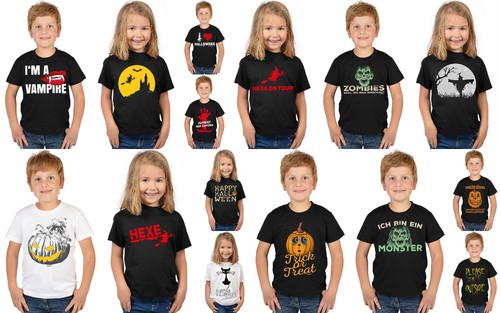 Kindershirt halloween sprüche - halloween,