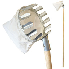 Apfelobstpflücker mit Stange