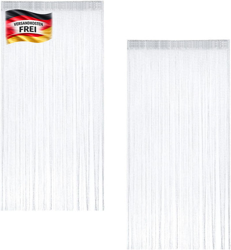 Fadengardinen set 100x200cm - fadengardinen,