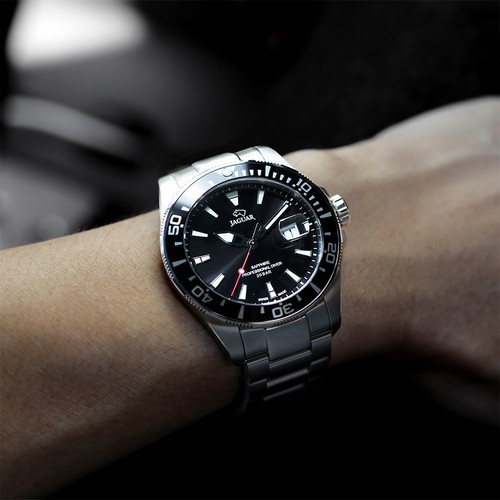 Jaguar herrenuhr edelstahl - jaguar,