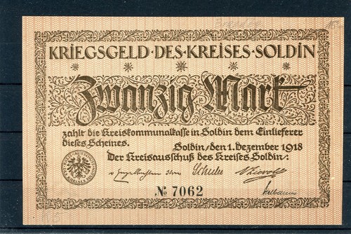 Soldin mark notgeld - mark,