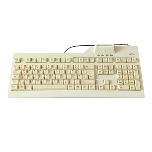 Fujitsu tastatur weiß scr2 - tastatur,