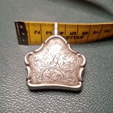 Parfüm Flakon Um 1900 800er Silber 19,3 Gramm Antik